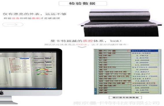 Oh my god！曼卡特碳纖維布最大力量竟然高達8127！