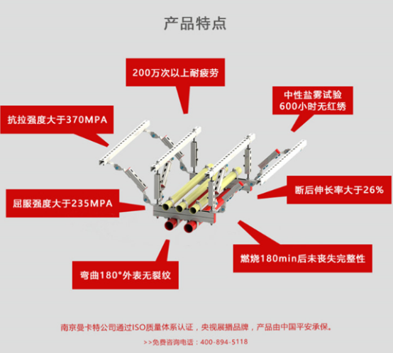 擁有這么多好品質(zhì)的曼卡特抗震支架，您約嗎？