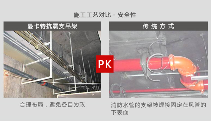 南京曼卡特抗震支架，行業(yè)中的佼佼者
