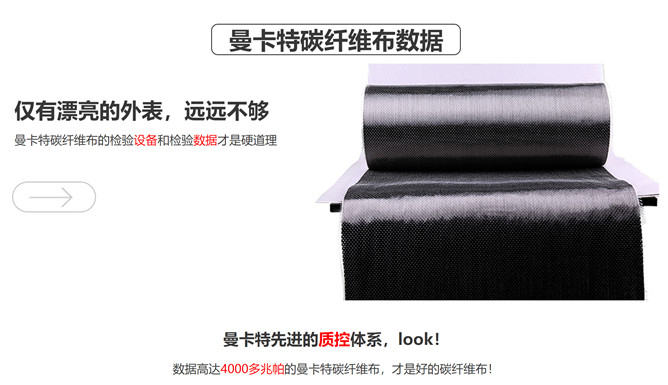 蘭州大學加固碳纖維布用曼卡特品牌5